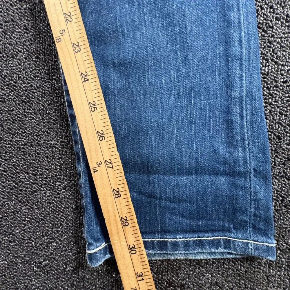 BKE Madison Skinny Jeans Women 29x31.5 Medium Wash Distressed Stretch Denim Y2k - Picture 8 of 9